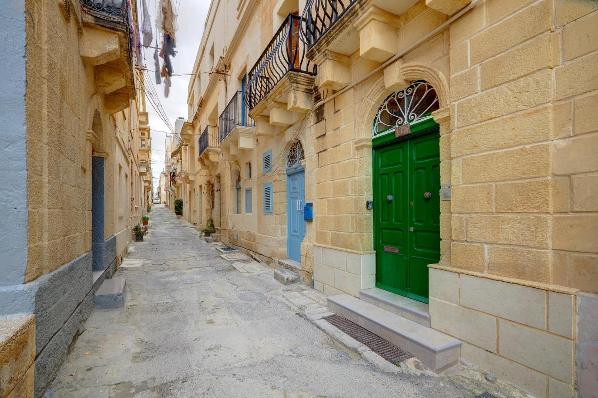 Traditional Maltese Townhouse, Roof Terrace And Views 森格莱阿 外观 照片