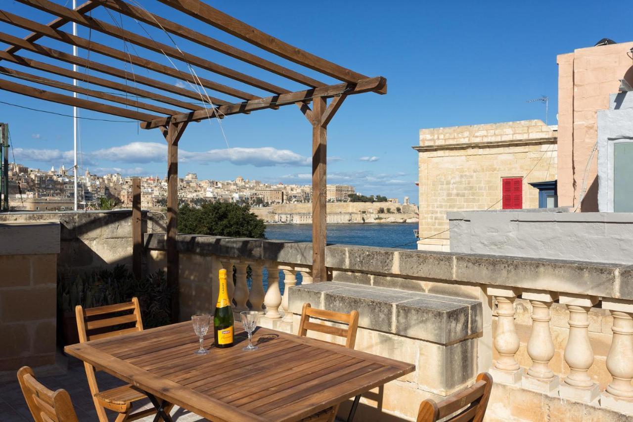 Traditional Maltese Townhouse, Roof Terrace And Views 森格莱阿 外观 照片